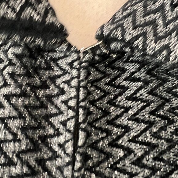 Chanel from Metropolis collection gray black coat size 40 - Picture 6 of 14